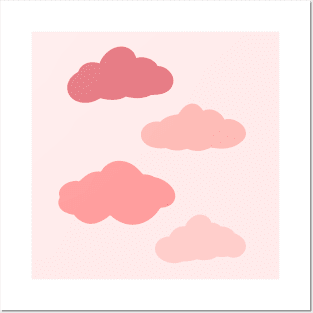 Pink Clouds Posters and Art